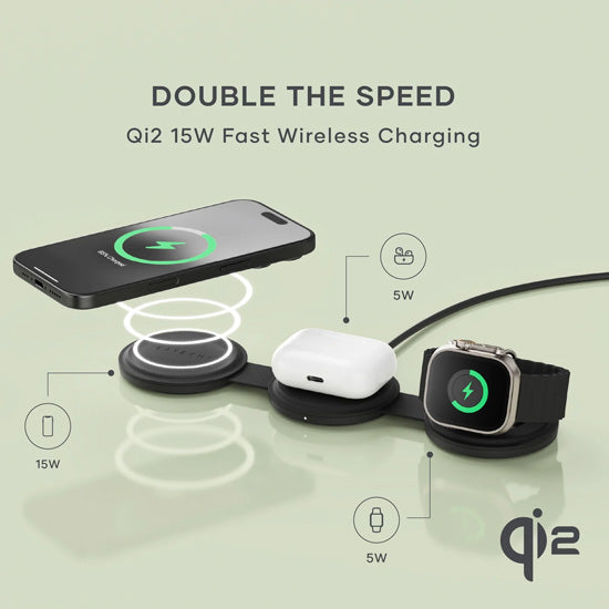 Cargador OntheGo™ 3 en 1 Rosa