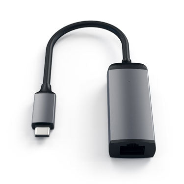 Adaptador de Aluminio Type-C / Ethernet Gris Espacial