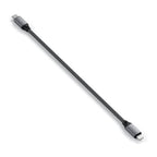 Cable USB-C a Lightning (0,25 m) Gris