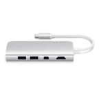 Adaptador Multimedia Type-C Plata