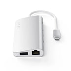 Adaptador Multimedia Type-C Plata