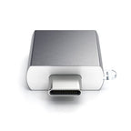 ADAPTADOR DE ALUMINIO TYPE-C USB 3.0 Gris Espacial