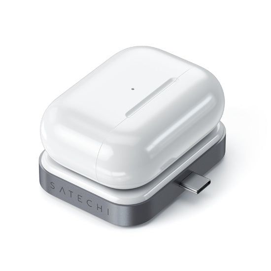 Base de carga inalámbrica USB-C AirPods Gris espacial