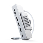 Hub USB-C Clamp para iMac 24" (2021) Plata