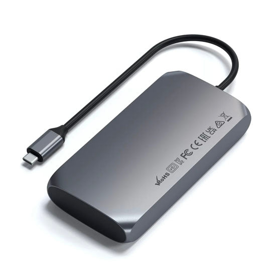 Adaptador Multimedia USB-C Gris Espacial