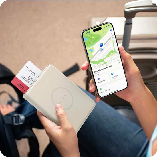 Estuche para pasaporte FindAll™ Arena