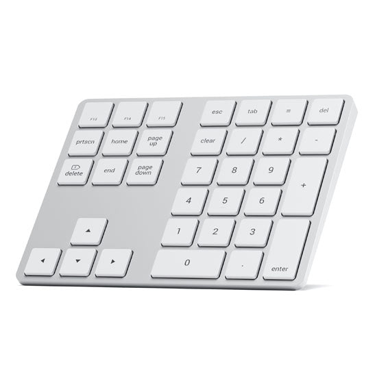 Extensión de teclado inalámbrico Plata