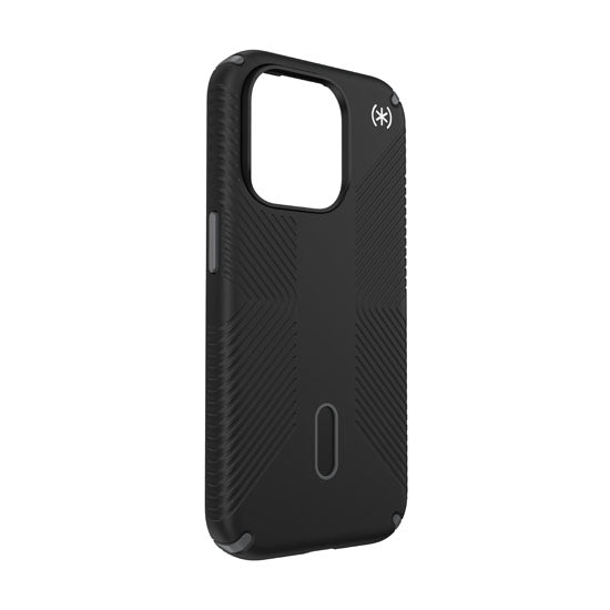 Presidio2 Grip Click-Lock iPhone 15 Pro Negro/Gris
