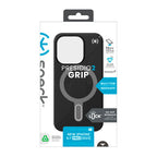 Presidio2 Grip Click-Lock iPhone 15 Pro Negro/Gris