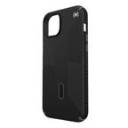 Presidio2 Grip Click-Lock iPhone 15 Plus/14 Plus Negro/Gris