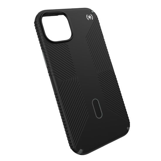 Presidio2 Grip Click-Lock iPhone 15 Plus/14 Plus Negro/Gris