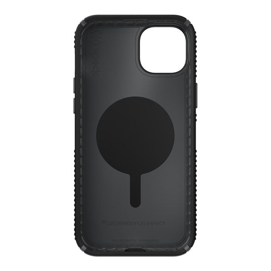 Presidio2 Grip Click-Lock iPhone 15 Plus/14 Plus Negro/Gris