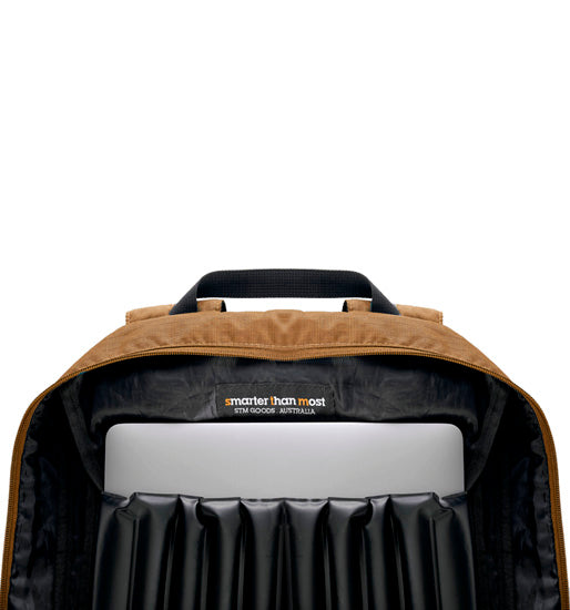 Mochila inflable 15L Café