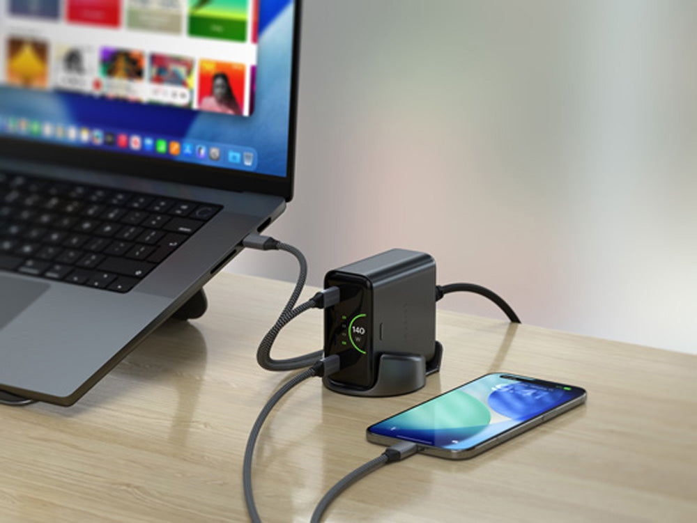 Cargador de escritorio Chargeview™ 140W