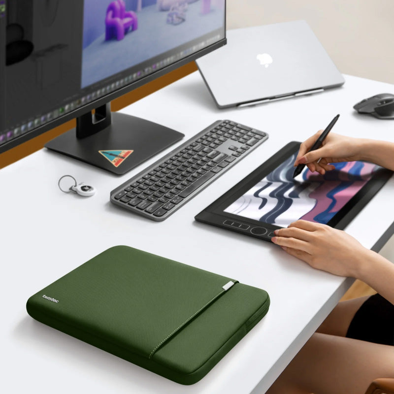 Funda Defender-A13 para MacBook Air y Pro 13" Verde