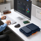 Bolso bandolera Defender-A42 para MacBook Pro 14" Azul Marino