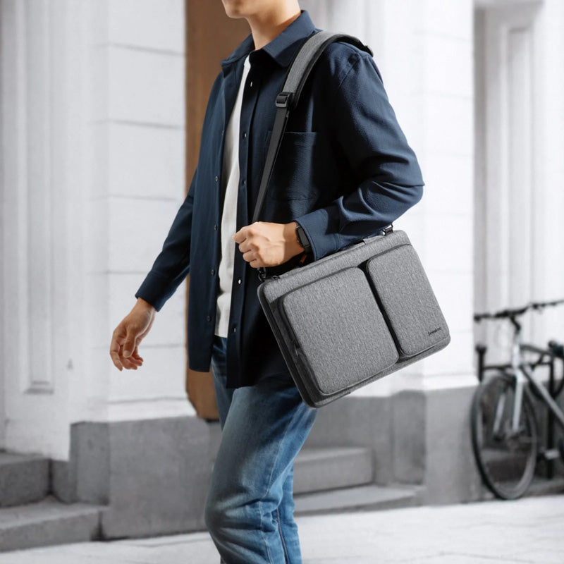Bolso Bandolera Defender-A42 para MacBook Pro 14" Dark Gray