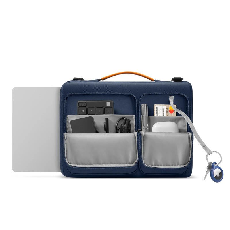 Bolso bandolera Defender-A42 para portátil de 15,6-16,2" Azul Marino