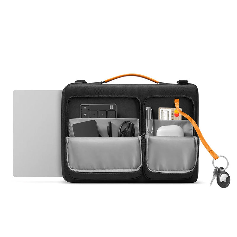 Bolso bandolera Defender-A42 para portátil de 15,6-16,2" Negro