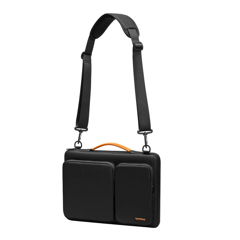 Bolso bandolera Defender-A42 para portátil de 15,6-16,2" Negro