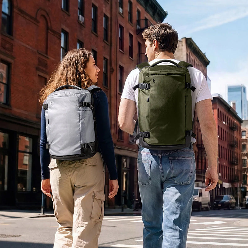 Mochila de viaje para portátil Navigator-T66 Liteway 40L Verde