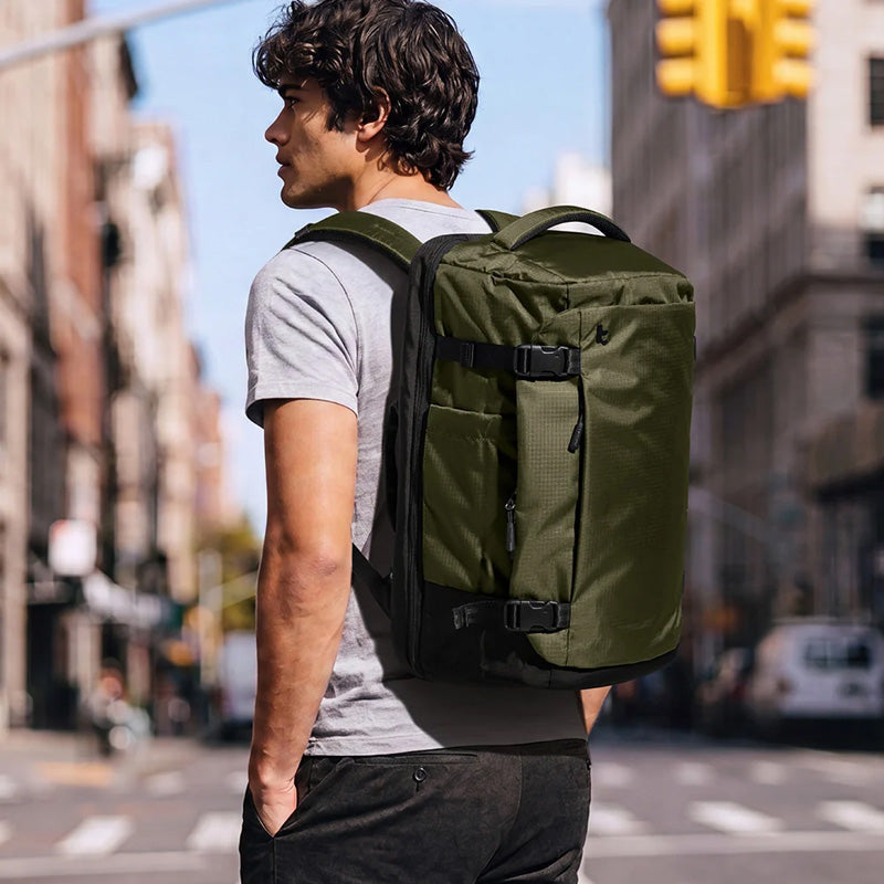 Mochila de viaje para portátil Navigator-T66 Liteway 40L Verde