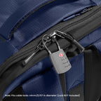 Mochila de viaje para portátil Navigator-T66 Liteway 20L azul oscuro