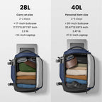 Mochila de viaje para portátil Navigator-T66 Liteway 20L azul oscuro