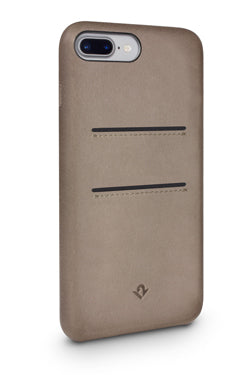 Relaxed Leather iPhone 7Plus/8Plus Warm Taupe
