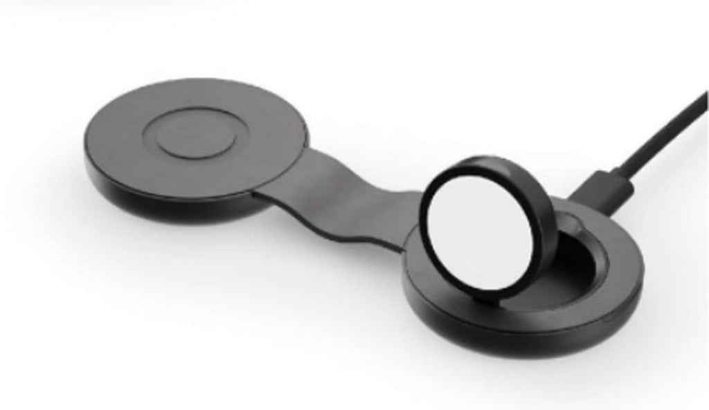 Butterfly SE 2 en 1 Qi2 MagSafe Cargador Negro