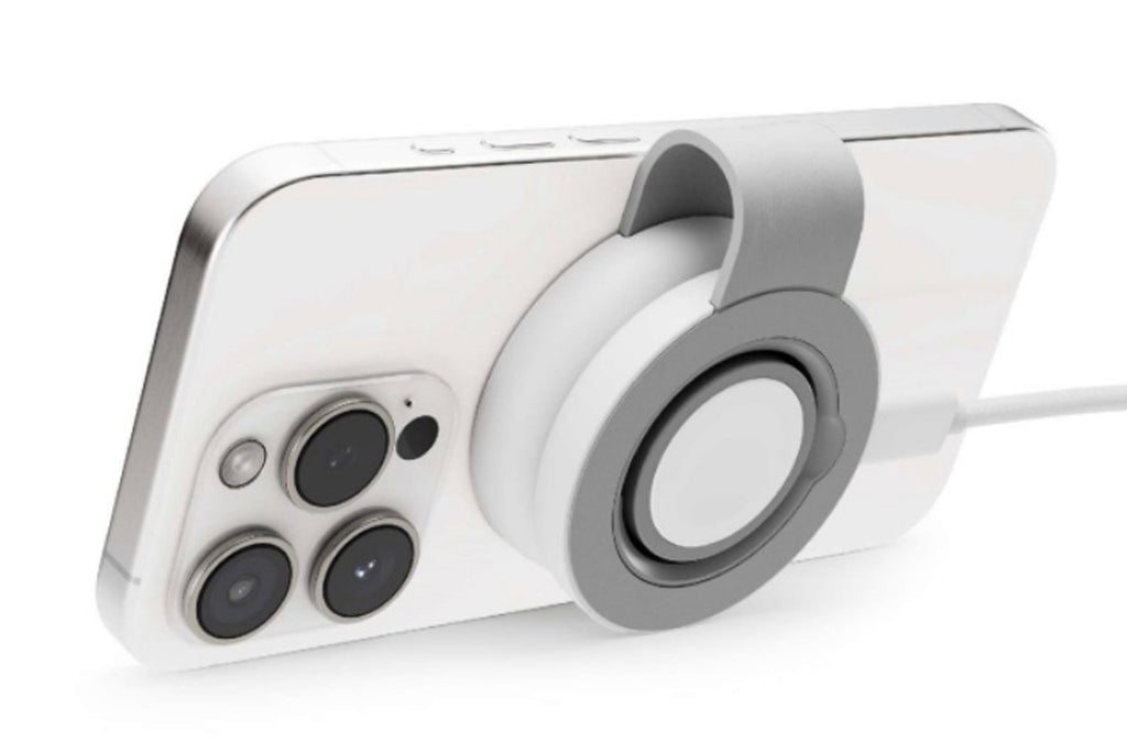 Butterfly SE 2-en-1 Qi2 MagSafe Cargador Blanco