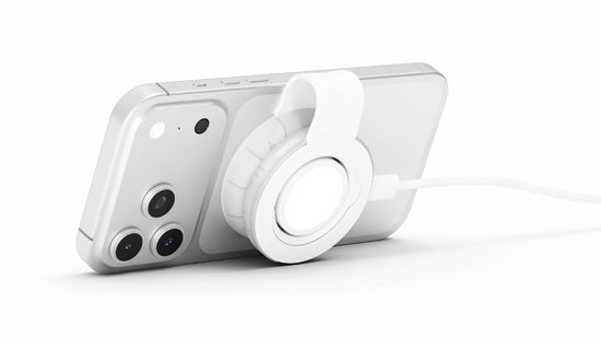 Butterfly SE 2-en-1 Qi2 MagSafe Charger Translucend Glacial