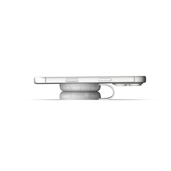 Butterfly SE 2-en-1 Qi2 MagSafe Charger Translucend Glacial