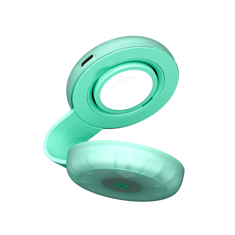 Butterfly SE 2-en-1 Qi2 MagSafe Cargador Translucend Mint