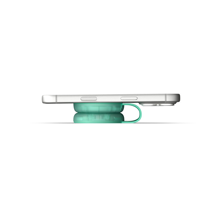 Butterfly SE 2-en-1 Qi2 MagSafe Cargador Translucend Mint
