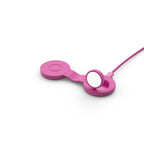 Cargador Butterfly SE 2 en 1 Qi2 MagSafe Translucend Fucsia