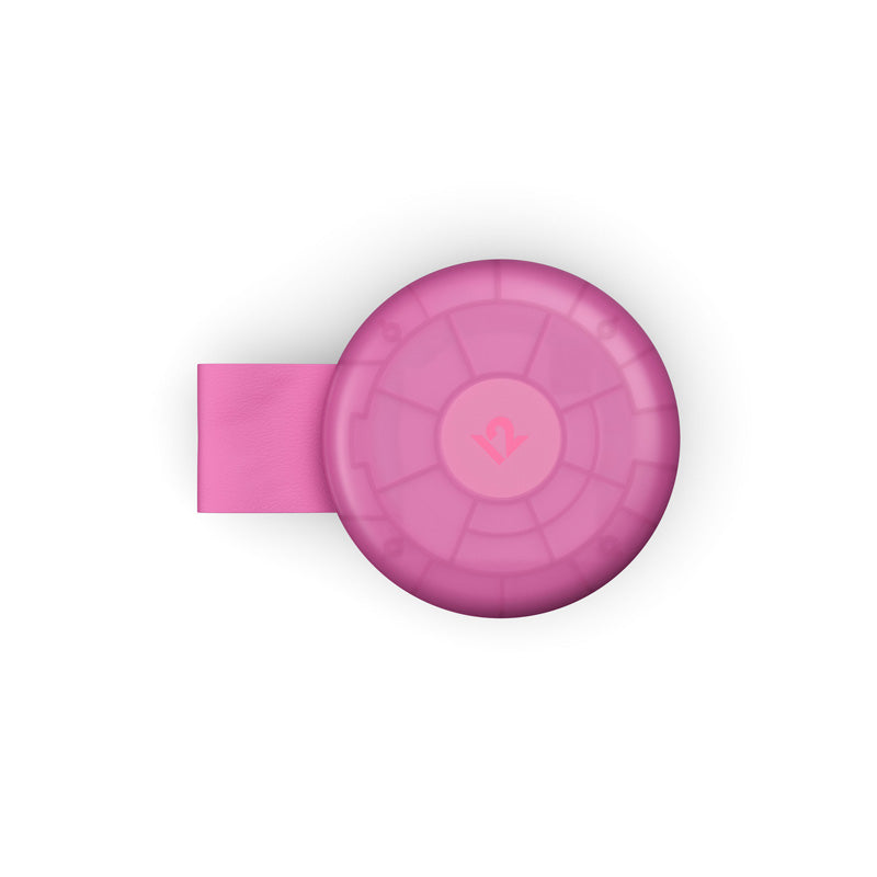 Cargador Butterfly SE 2 en 1 Qi2 MagSafe Translucend Fucsia