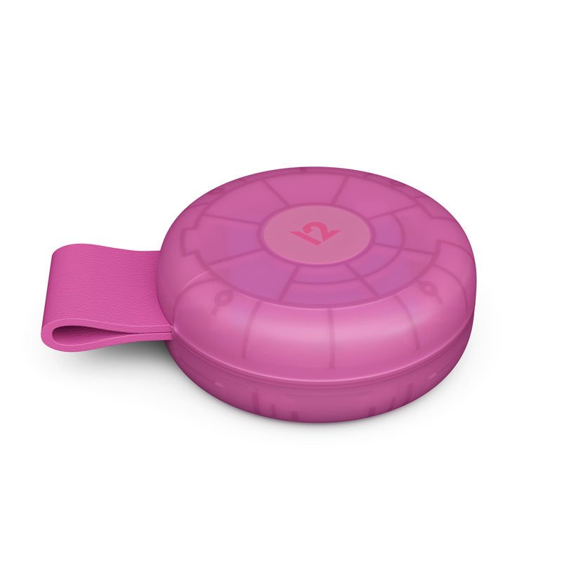 Cargador Butterfly SE 2 en 1 Qi2 MagSafe Translucend Fucsia