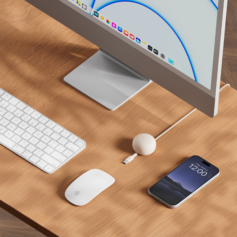 Cable CableStay USB-C (1,5 m) con base lastrada