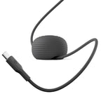 Cable CableStay USB-C (1,5 m) con base lastrada Slate