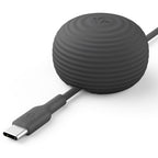 Cable CableStay USB-C (1,5 m) con base lastrada Slate