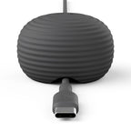 Cable CableStay USB-C (1,5 m) con base lastrada Slate