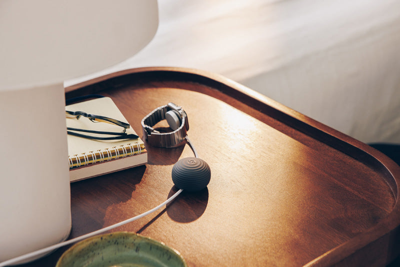 Cable CableStay USB-C (1,5 m) con base lastrada Slate