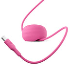 Cable CableStay USB-C (1,5 m) con base con peso Fucsia