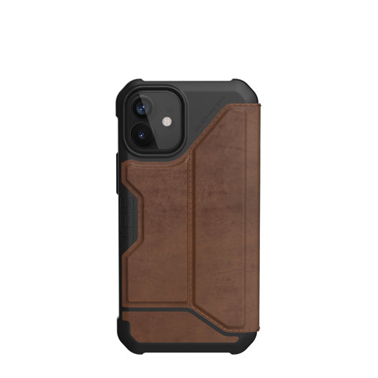 Metropolis iPhone 12 Mini Piel Marrón