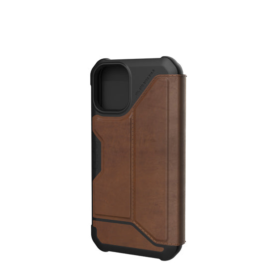 Metropolis iPhone 12 Mini Piel Marrón