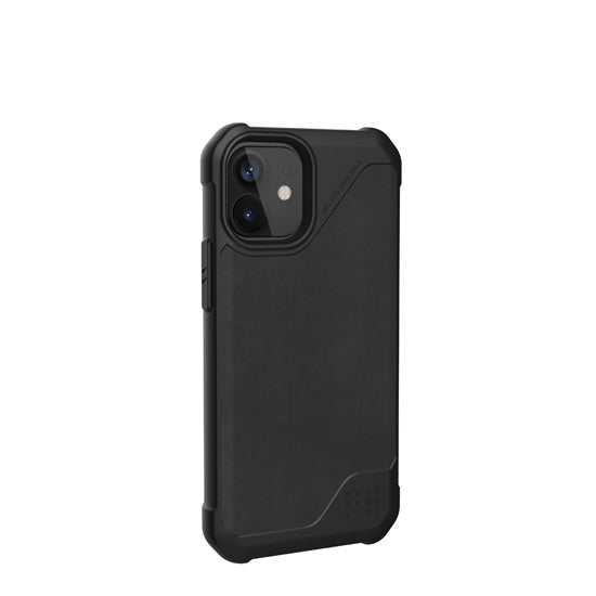 Metropolis LT iPhone 12 Mini Cuero Negro