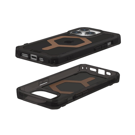 Plyo Magsafe iPhone 15 Pro Negro/Bronce