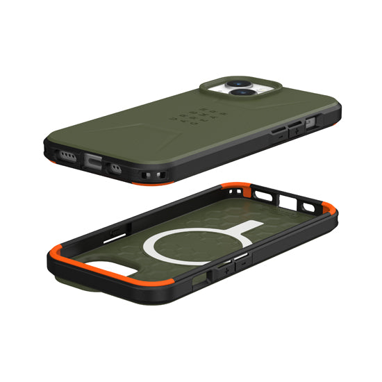 Civilian Magsafe iPhone 15 Plus Olivo