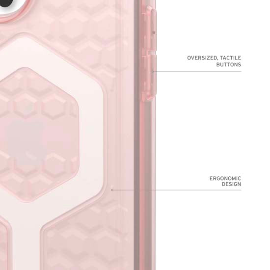 Essential Armor Magsafe iPhone 16 Pro Max Rosa